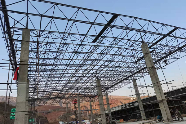 丹阳钢结构网架图片