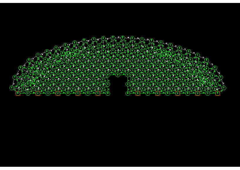 丹阳锡林浩特91跨，1000米长干煤棚网架设计