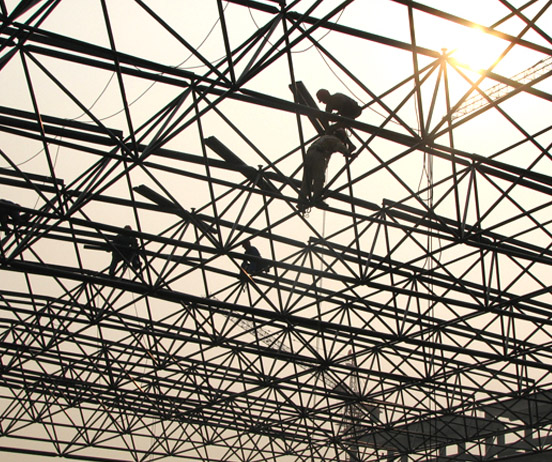 丹阳厂房网架安装