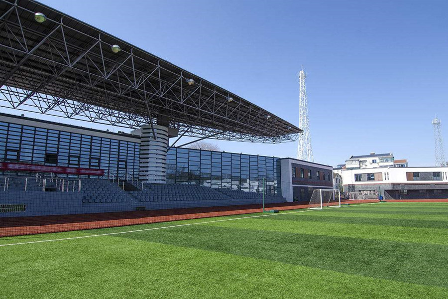 丹阳体育场看台网架工程